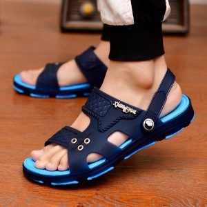 Latest Summer Casual Shoes New Men Sandals Gladiator Sandals Open Toe Platform Outdoor Beach Sandal Rome Footwear Black NANLX14