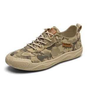 Summer Shoes Men Fashion Breathable Camouflage Casual Shoes Men Sneakers Flats Outdoor Walking Non-slip Loafers Shoes