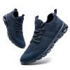 Latest Trend men's casual shoes light sneaker white large size outdoor breathable mesh fashion sports black running tennis shoes