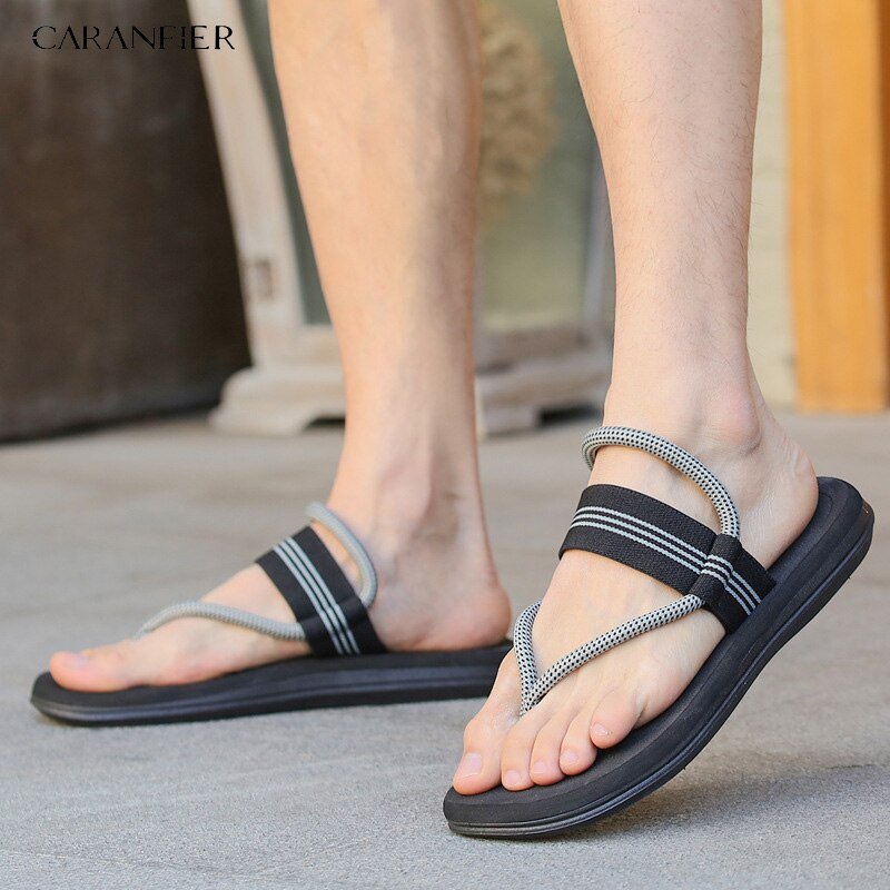 CARANFIER-Sandals-Men-Sandalias-Hombre-Gladiator-Sandals-for-Male-Summer-Roman-Beach-Shoes-Flip-Flops-Slip-1