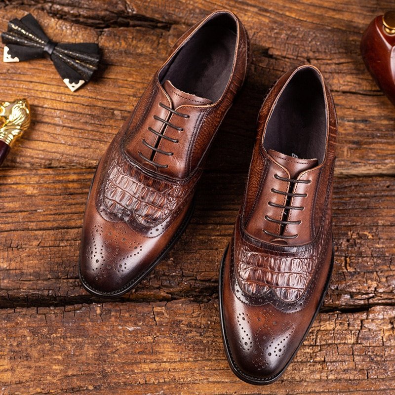 Men-casual-shoes-Brock-Oxford-retro-crocodile-leather-men-formal-spring-and-autumn-2022-new-s-5